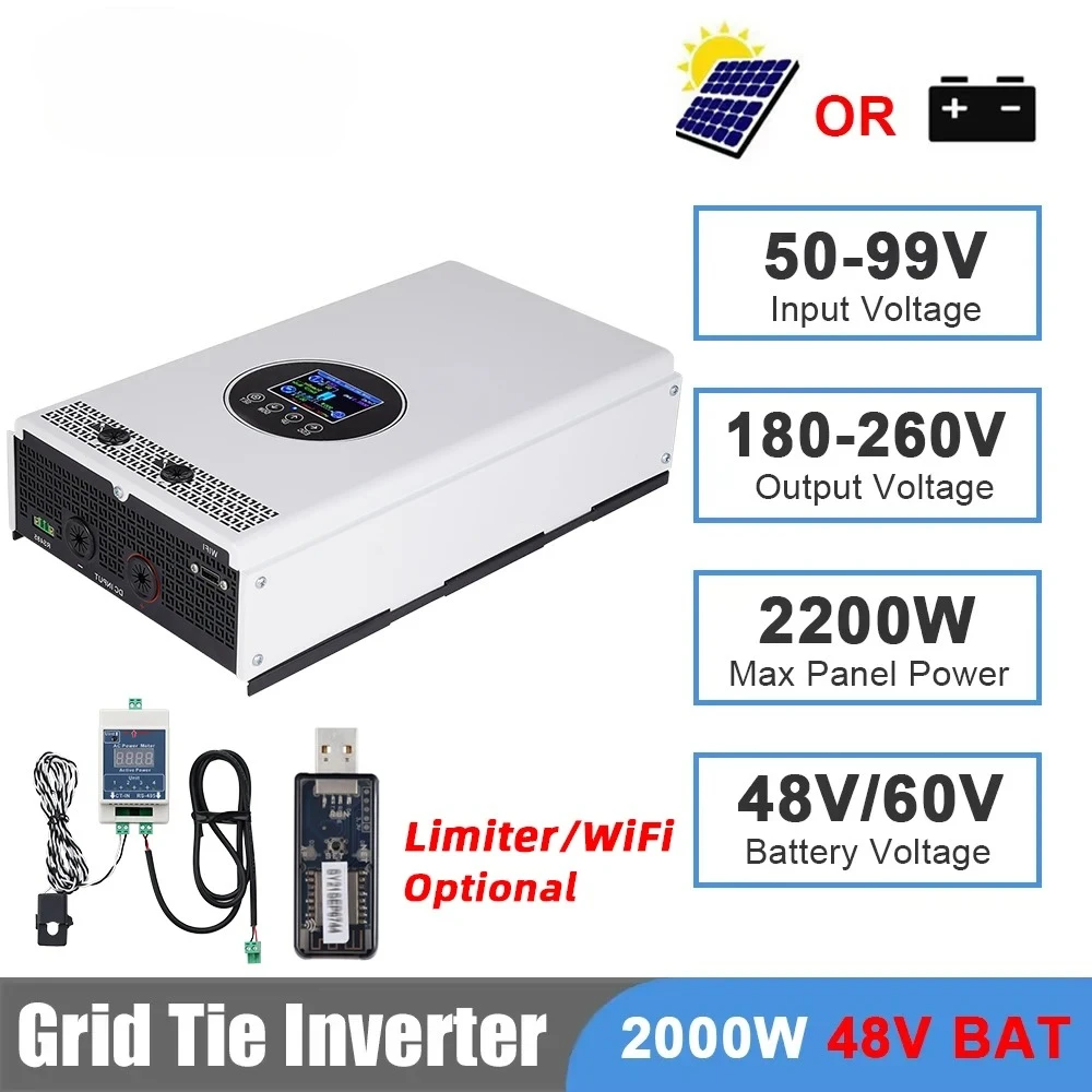 Grid Tie Inverter Limiter 2000W - 2000W 1500W Grid Tie Inverter Input